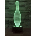 3D Bowling Pin LED Light